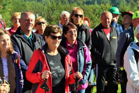 Podporo k organiziranju pohodov je s svojo udeležbo pokazala tudi županja.